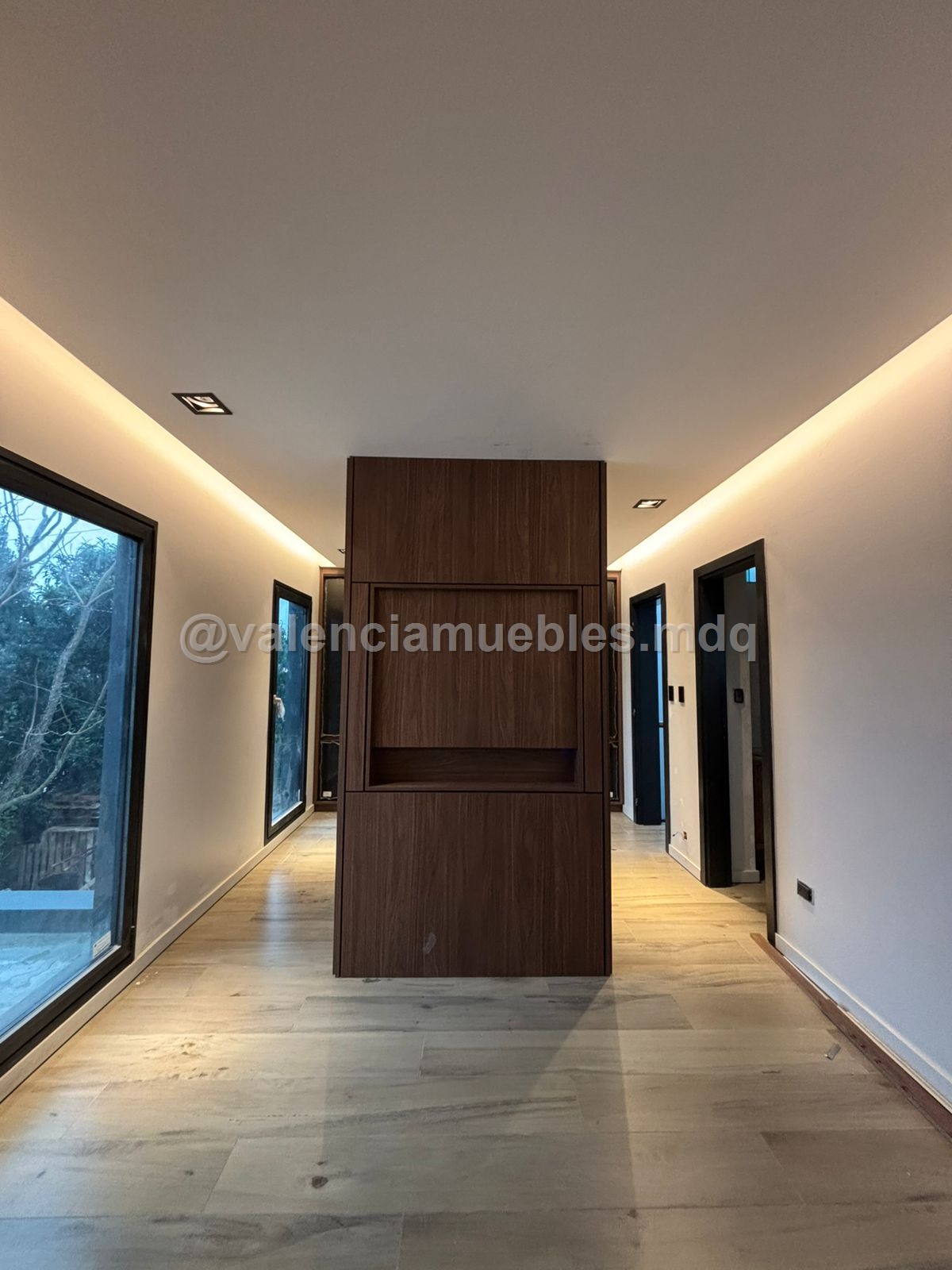 Vestidor iluminado